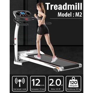 Bettergrow Treadmill Elektrik Lipat Fitness Cardio model M2 Kaki Otot Gym  Jogging Lari walking  pad