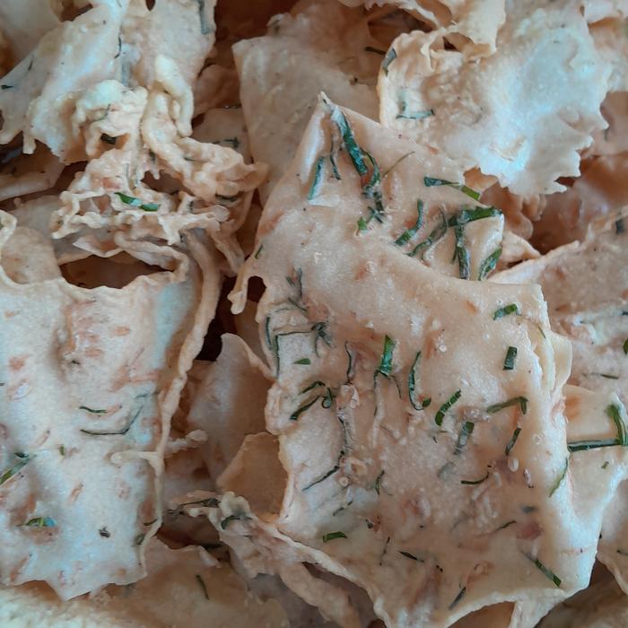"New" Peyek Udang Rebon daun jeruk 150 gram