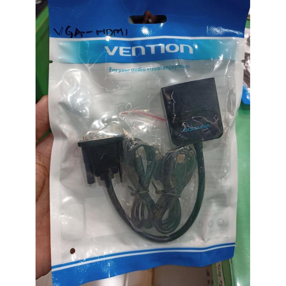 Vention Acn Adapter Converter Vga Male To Hdmi Female