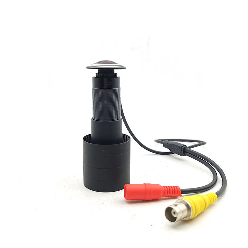 1080P AHD 4 IN 1 AHD TVI CVI CVBS UTC Color Mini Camera Wired Door Hole Peephole Security Camera