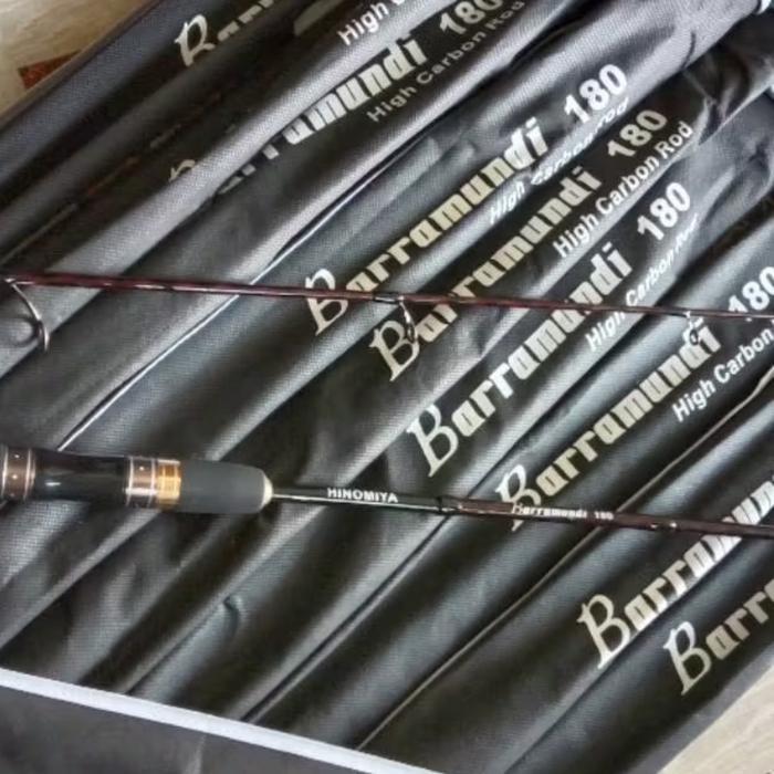 Ready Joran HINOMIYA BARRAMUNDI NEW BLANK ulir 180cm