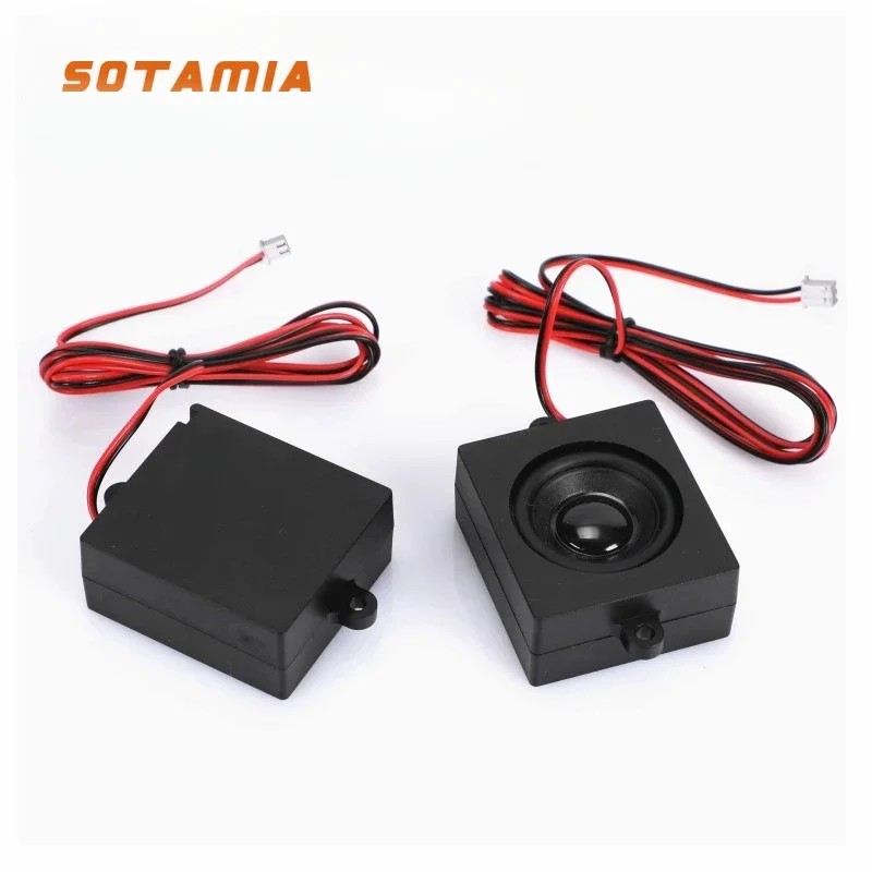 SOTAMIA 2Pcs 4550 Passive Audio Mini Speaker Driver 4 8 Ohm 5W Advertising LCD TV Speaker Computer