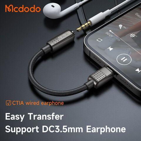 Mcdodo Converter Splitter For Iphone Lightning To Jack 3.5Mm Open Mic Terpercaya