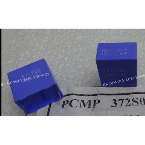 10PCS 820n J 500V 372 MKP MKP372 0.82UF 820NF 500V 824 P=15MM 17x18x10mm and 17x14x8mm FILM
