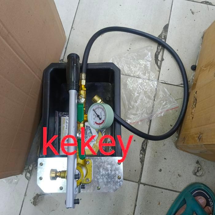 test pump 60 kg weka pengetesan kebocoran