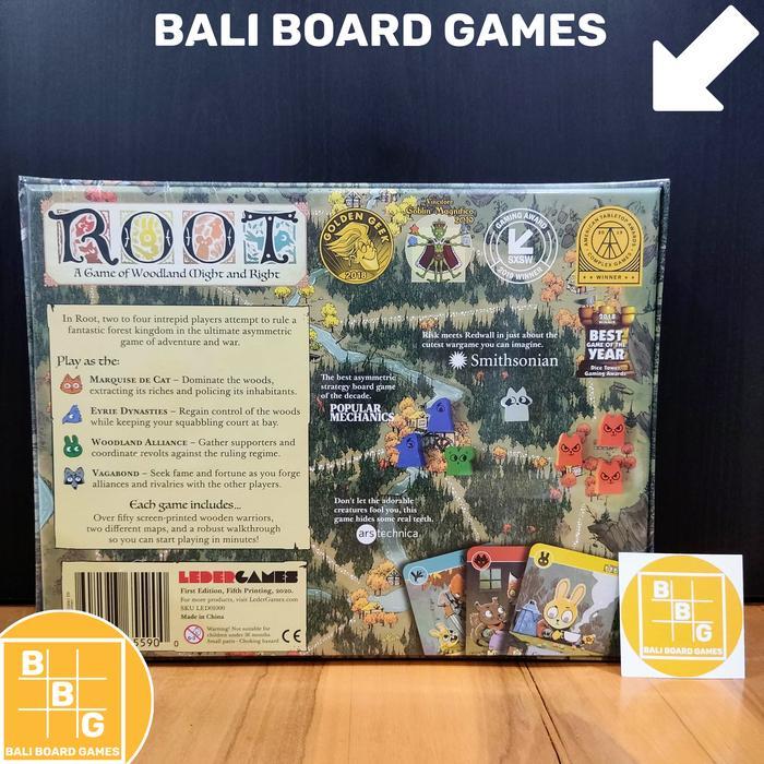 TERPERCAYA Root Board Game - Original - BaliBoardGames BBG