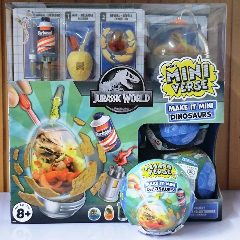 MGA Miniverse Jurassic World Make It Mini Dinosaurs Diy Mystery Blind Box Gifts Toy Model Anime