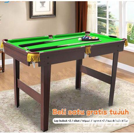 Mini Pool Table Meja Billiard Mini Billiard Table Bonus Mini Pool Table 140cm