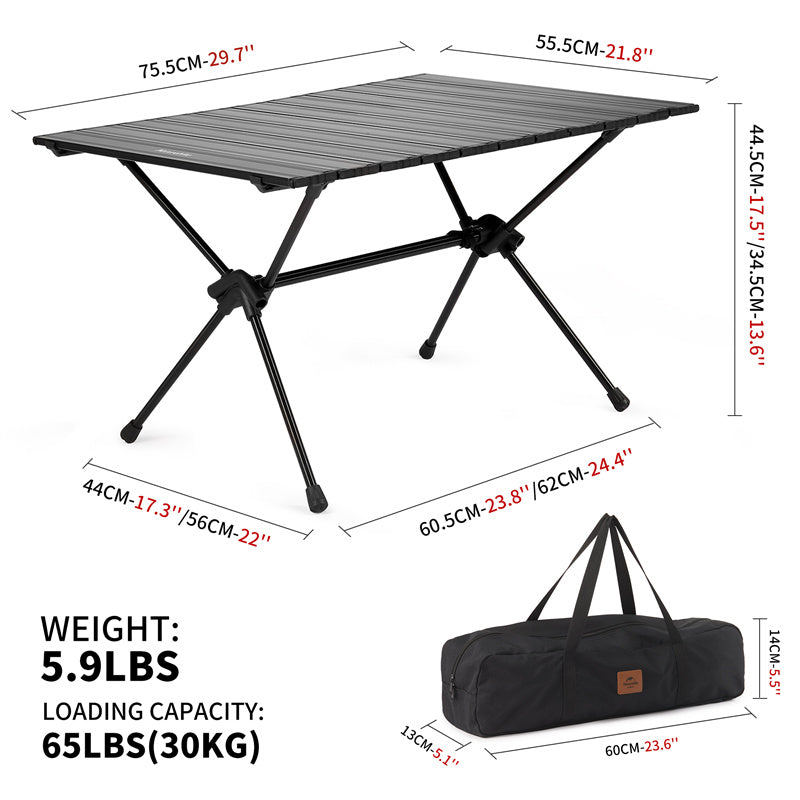 MEJA LIPAT CAMPING ALLOY FT11 NATUREHIKE CNH22JU037 [D3]