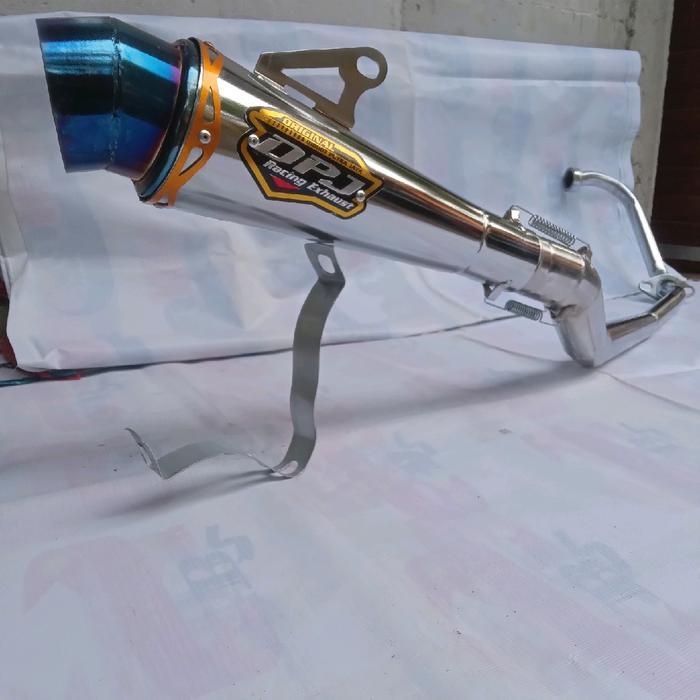 Knalpot racing DPJ congor blue satria fu 150 satria fu karbu
