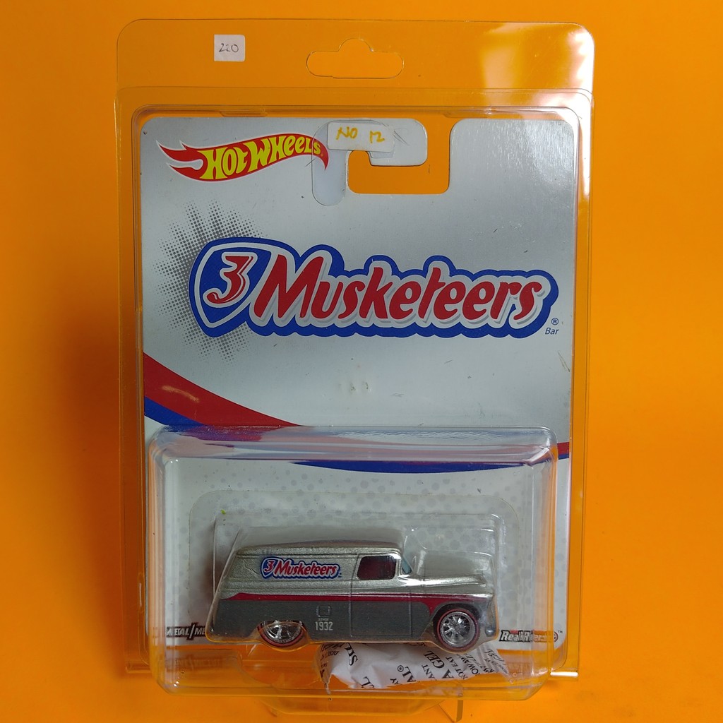 Hotwheels 55 Chevy Panel Musketeers