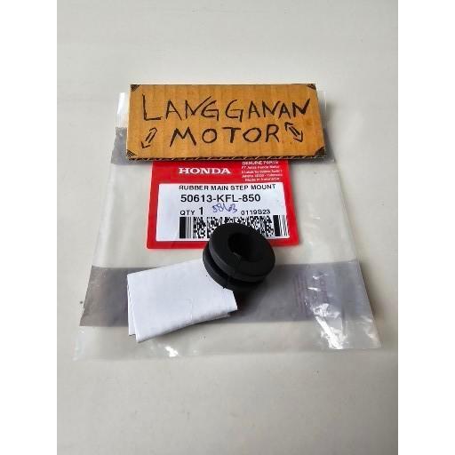 KARET PEREDAM FOOTSTEP BAWAH STANG STIR SUPRA X125 KARISMA KIRANA 50613KFL850 SATUAN *