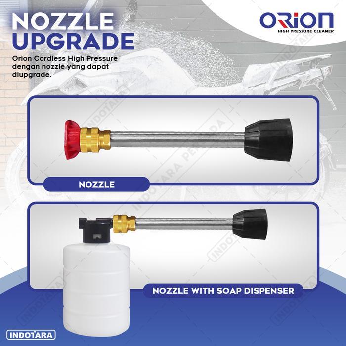 Alat steam cuci motor & mobil Jet Cleaner Baterai Orion Superjet100-Q1