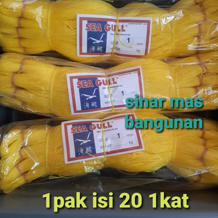 Terlaris - tampar 1mm sea gull 1mm isi 20,benang tukang 1mm seagull,tampar tukang