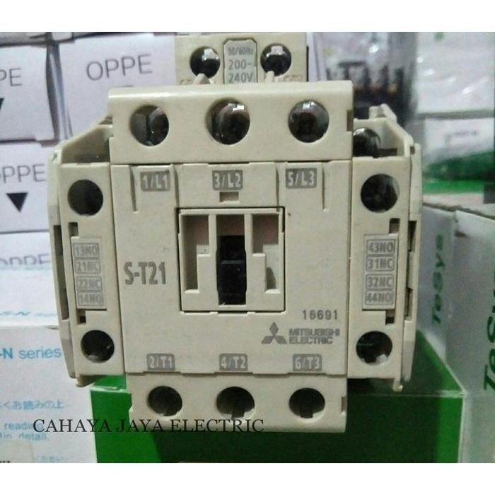 Kontaktor Mitsubishi S-T21 3Phase 32A Best Quality