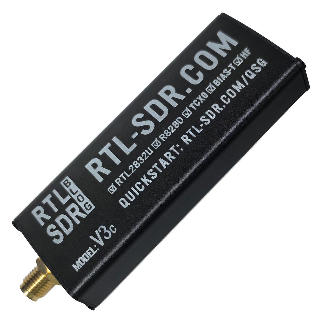 RTL-SDR Blog RTL SDR V3 R860 (R820T2) RTL2832U 1PPM TCXO SMA RTLSDR Software Defined Radio (Dongle