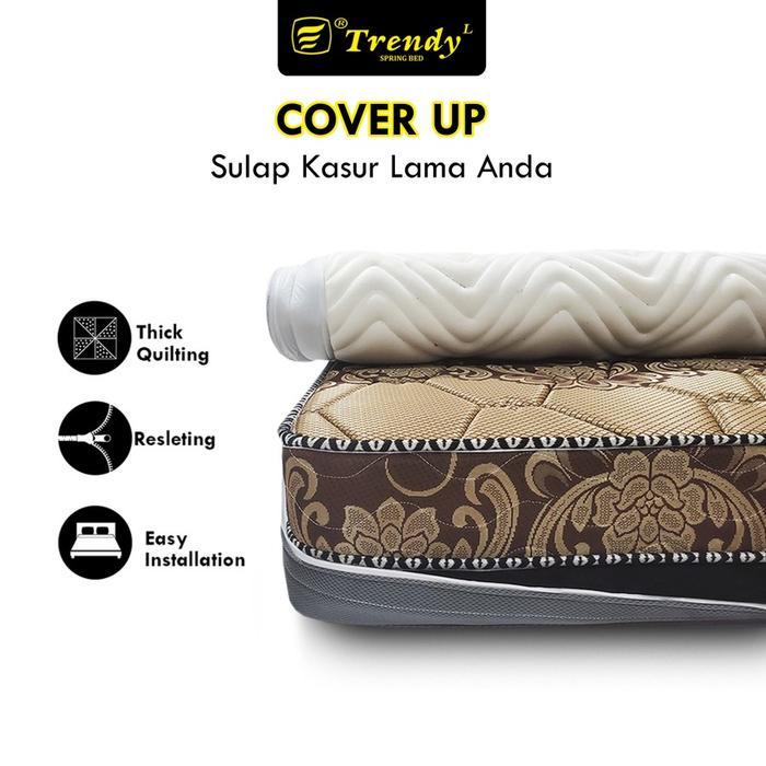 Trendy Cover Up - Cover Sarung Kasur / Spring Bed / Matras Resleting Resleting