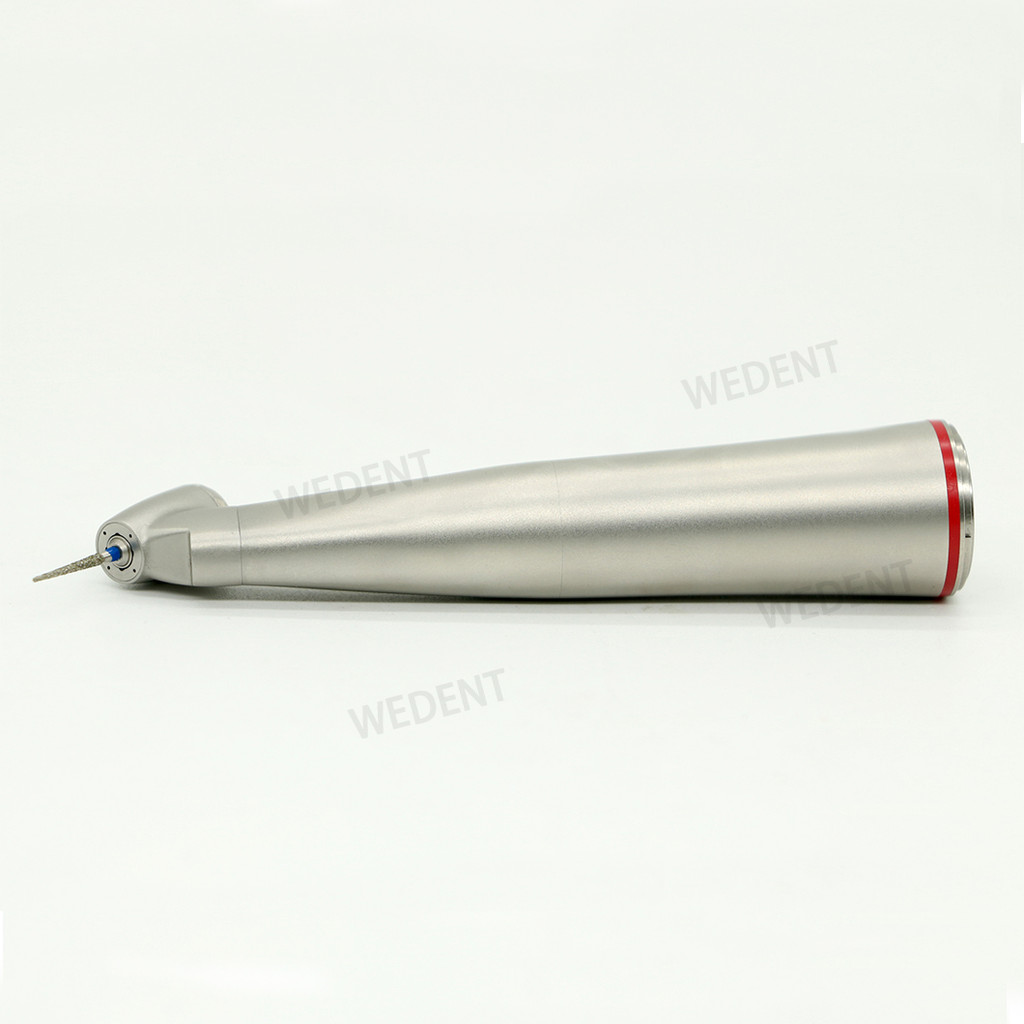 New 1:4.2 Contra Angle 45 Degree Push Button Cartridge Fiber Optic Surgical Handpiece Increasing Han