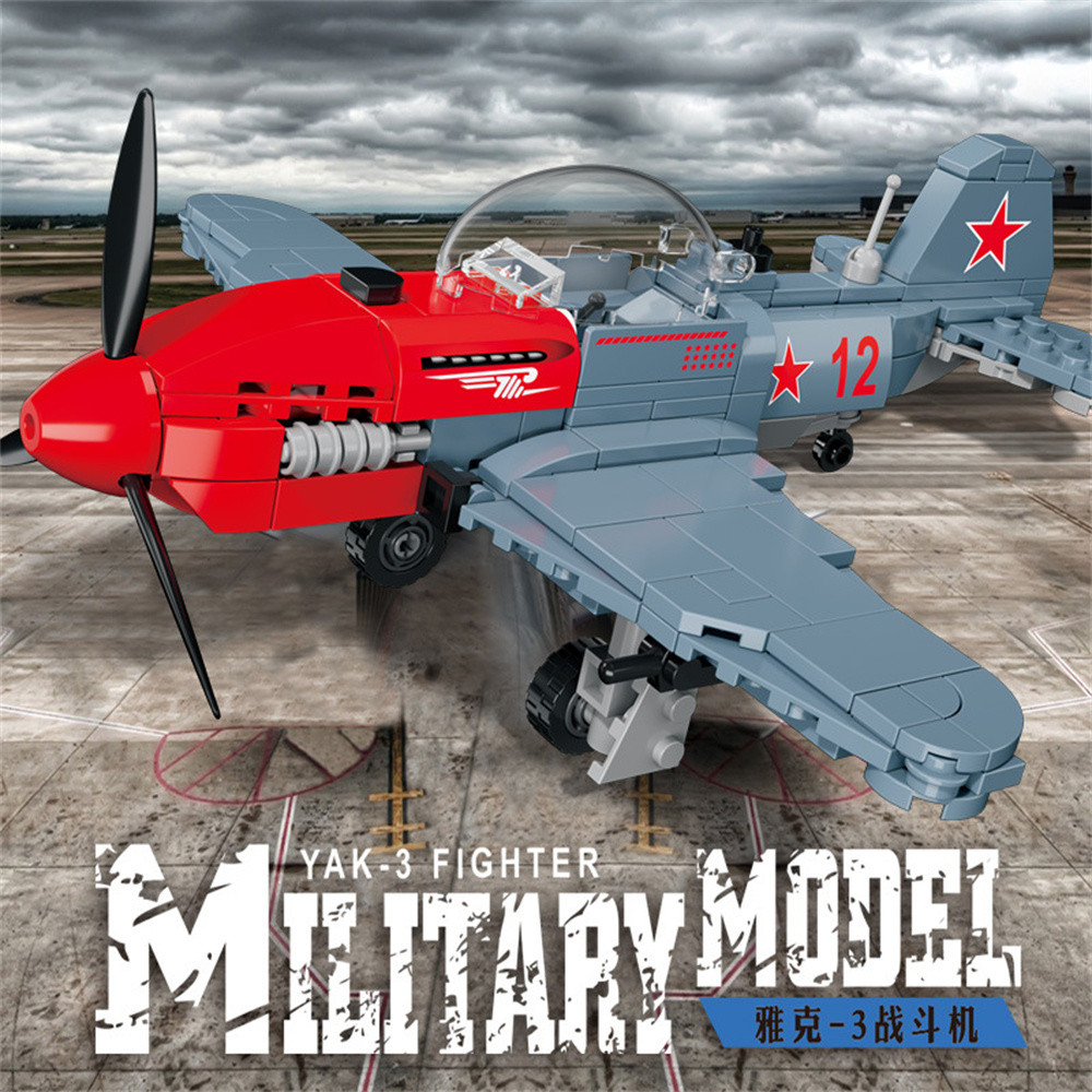 WW2 Military Soldiers Weapon Soviet Union Yak-3 Fighter World War 2