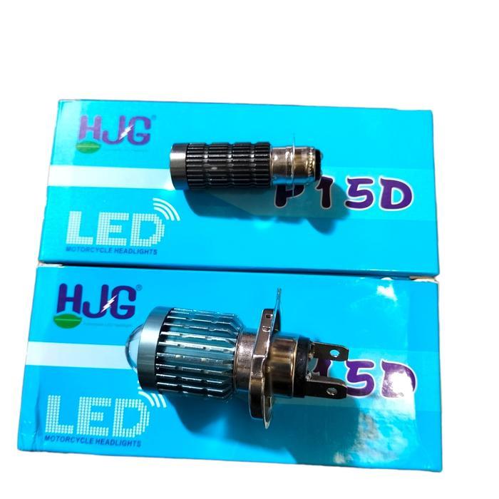 Bohlam Led Depan 2Warna Putih-Kuning H6 H4