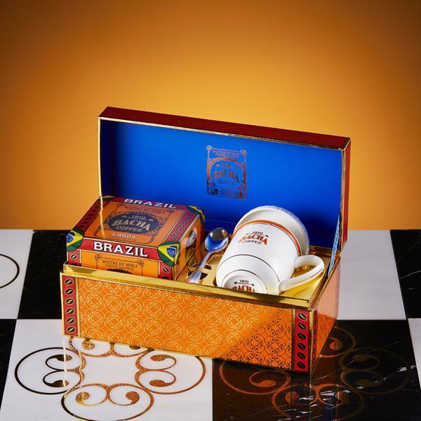 Bacha Coffee Heritage Gift Set Box Assorted Coffee Fine Premium Coffee Gift Box