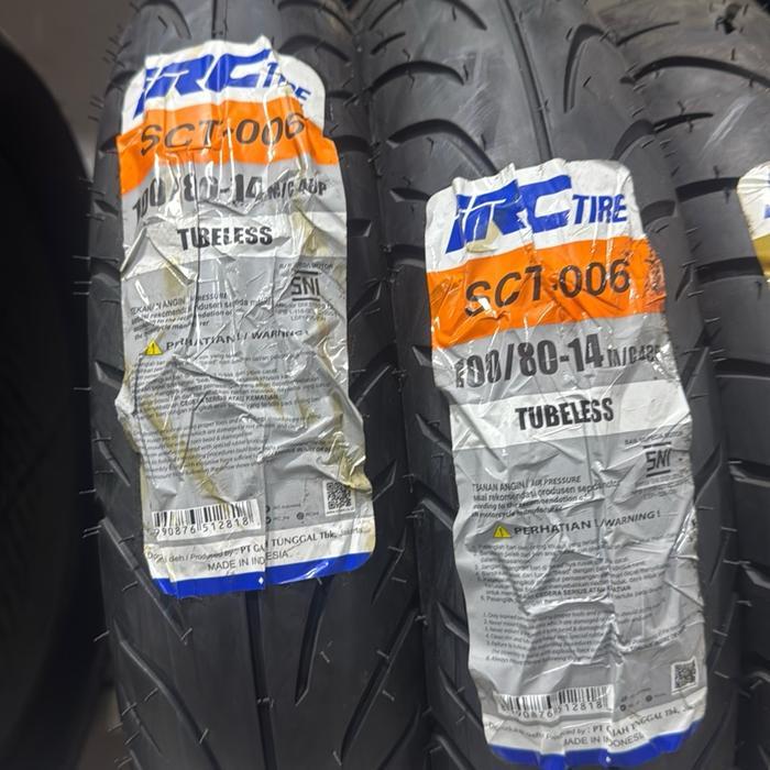 BAN MOTOR IRC 70/80-14, 80/80-14, 90/80-14, 100/80-14, 110/80-14