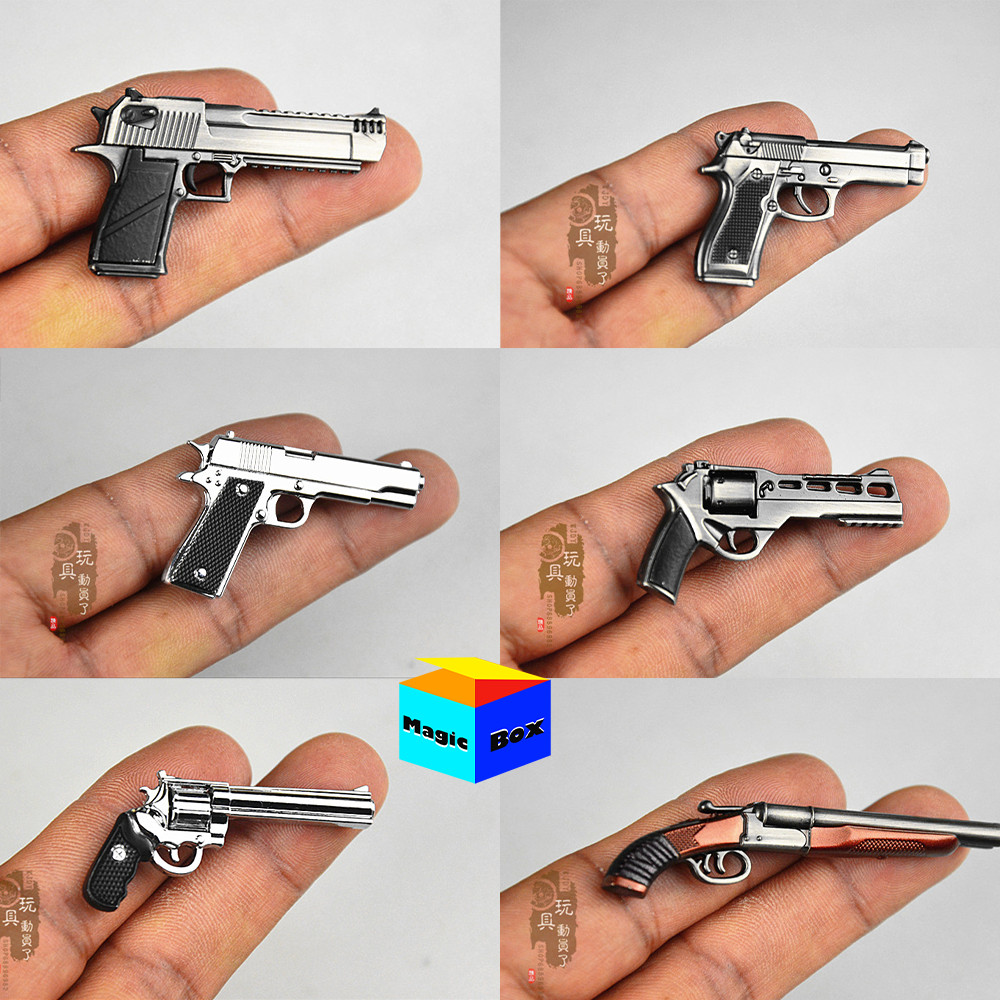 1/6 Soldier Miniature Small Gun Weapon Model Desert Eagle P92 Colt