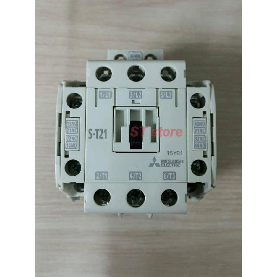 KONTAKTOR MITSUBISHI S-T21 / CONTACTOR MITSUBISHI S-T21 3P 32A