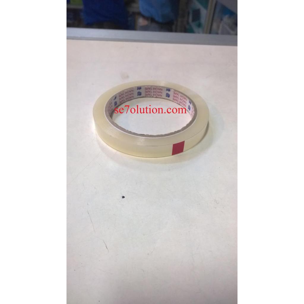 Nachi Tape Isolasi Bening Kecil 12mm