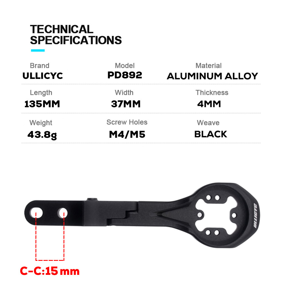 For Cervelo S5 Handlebar Aluminum Alloy Bike Computer Mount Road Bike GPS Headlight Holder Bracke