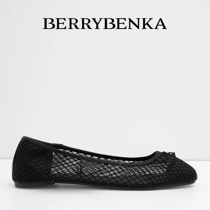 Ready Berrybenka - Sepatu Flatshoes Comfy Wanita Sofia Mashina Mesh Flat Jaring Bahan Mesh