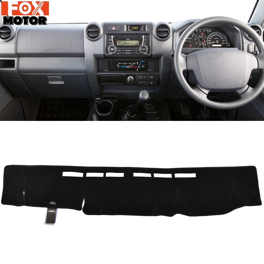 Xukey Dashboard Cover For Toyota Landcruiser 70 76 78 79 Series 2009 - 2020 Dash Cover Mat Dashmat