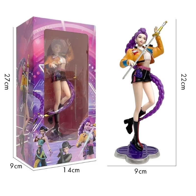 KPop Hunter Action Doll PVC Figure Collectible Anime DesktopOrnament FanChristmas Birthday Gift Toy