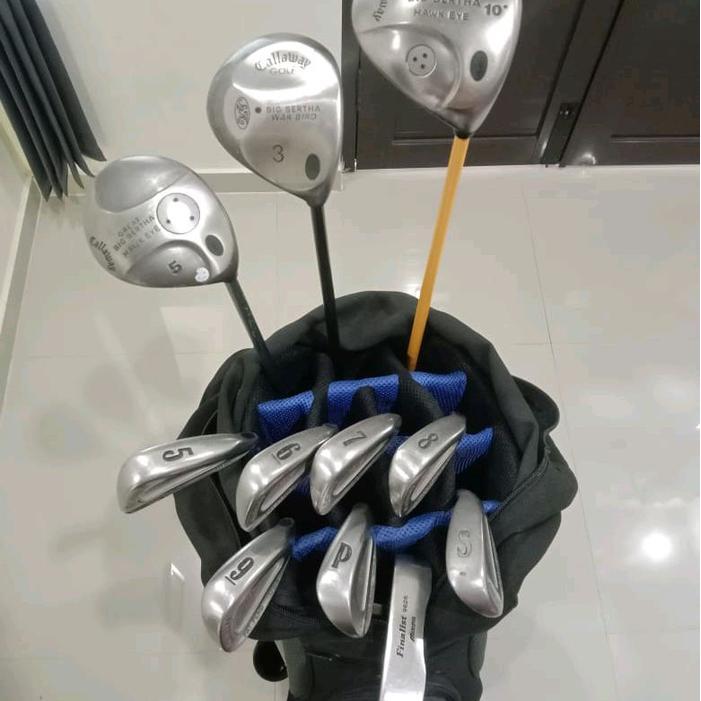 Stik golf bekas full set + bag