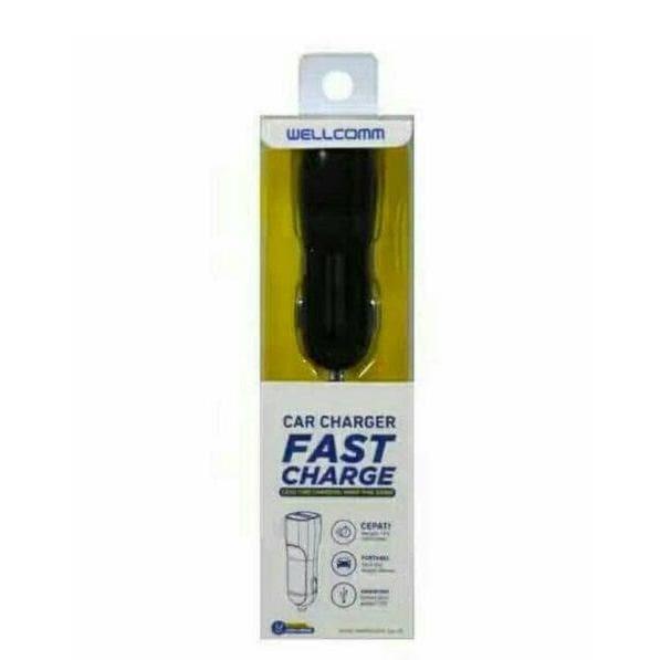 Charger Mobil Fast Charging - Charger Mobil Fast Charge Wellcomm Terpercaya