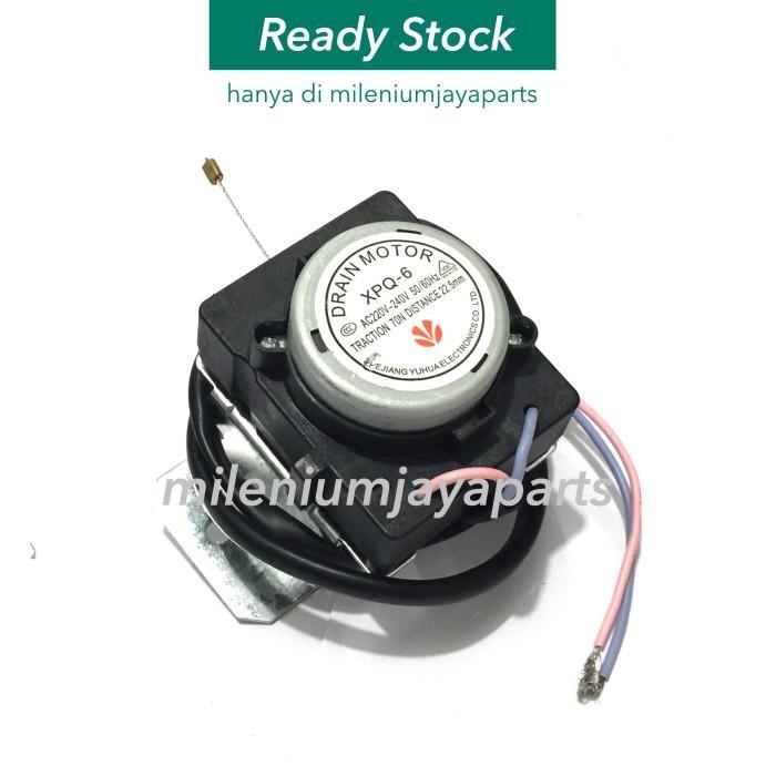 DRAIN MOTOR MESIN CUCI 1 TABUNG SH@RP / RESPOUND SWITCH XPQ-6 / ONDERDIL SPARETPART MESIN CUCI BEST