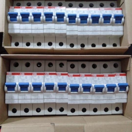 Broco - Mcb 6A Merk Abb Biru Original Pln Type Sh201