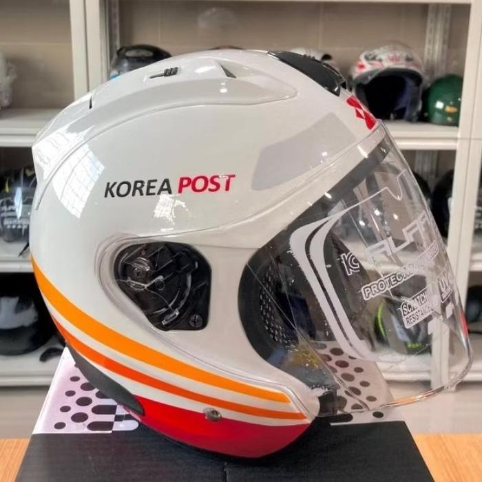 helm aura original korea post motorcycle
