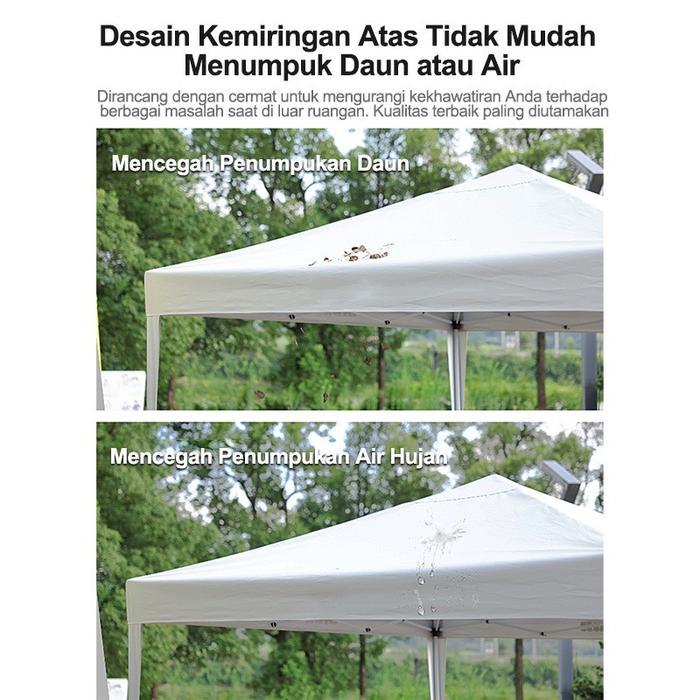 Tenda Lipat 3x3 Tenda Jualan Pameran Bazar Gazebo/Tenda Jualan Set Lengkap Tenda Lipat Dinding Tenda