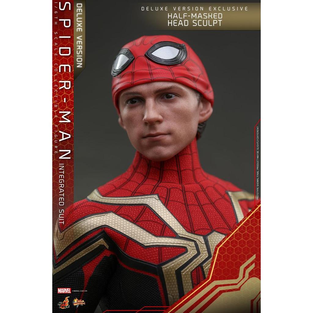 HOT SALE HOT TOYS SPIDERMAN INTEGRATED SUIT NO WAY HOME DELUXE MMS 624 TERMURAH