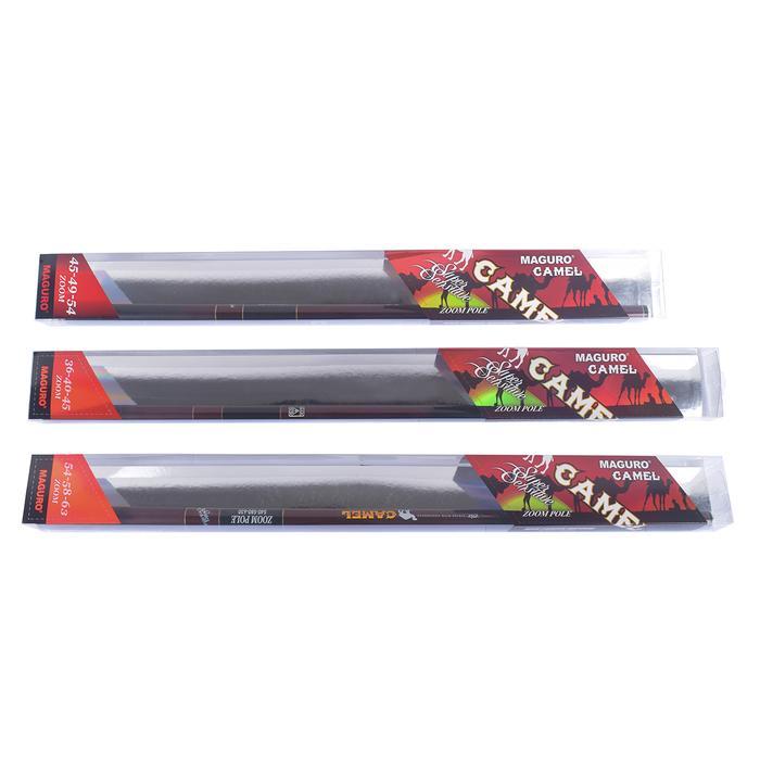 New Joran Tegek Maguro Camel 450 540 630Cm Carbon Kaku Zoom Pole Teleskopik ~ Indonesia Memancing