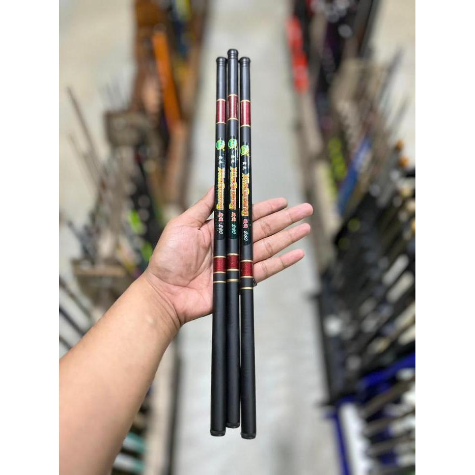 Ready Joran Tegek Ruas Pendek Orca Xiaguang Action Lentur