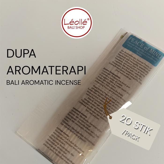 Premium Leolle Bali Pengharum Ruangan Dupa Aromaterapi Bali Premium 16cm 20 Stick Dupa Wangi