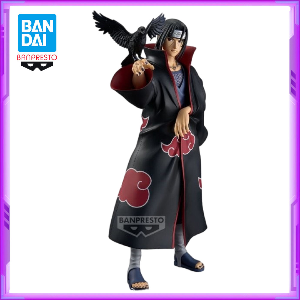 Original BANDAI BANPRESTO Grandista SPECIAL NARUTO Uchiha Itachi PVC Anime Figures Action Figure