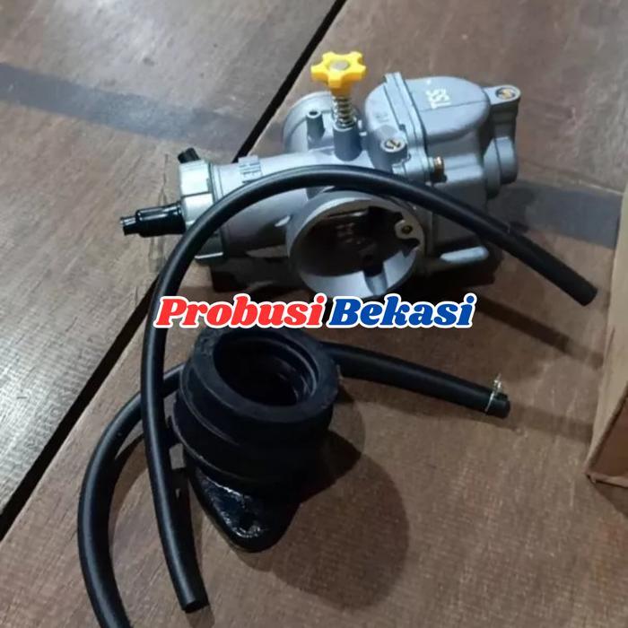 Paket PnP Langsung Pasang Motor Satria FU 150 Karburator Karbu Keihin PE 24 26 28 + Intake Intek