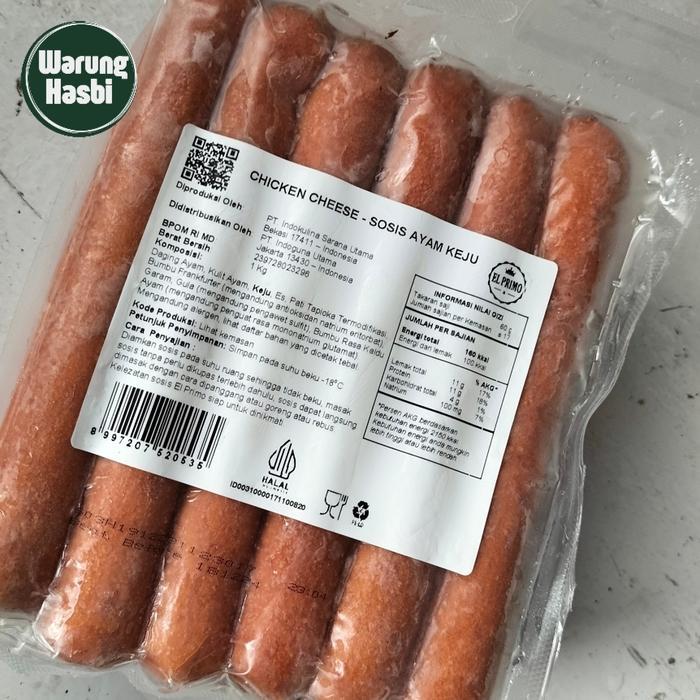 1KG El Primo Sosis Ayam Keju