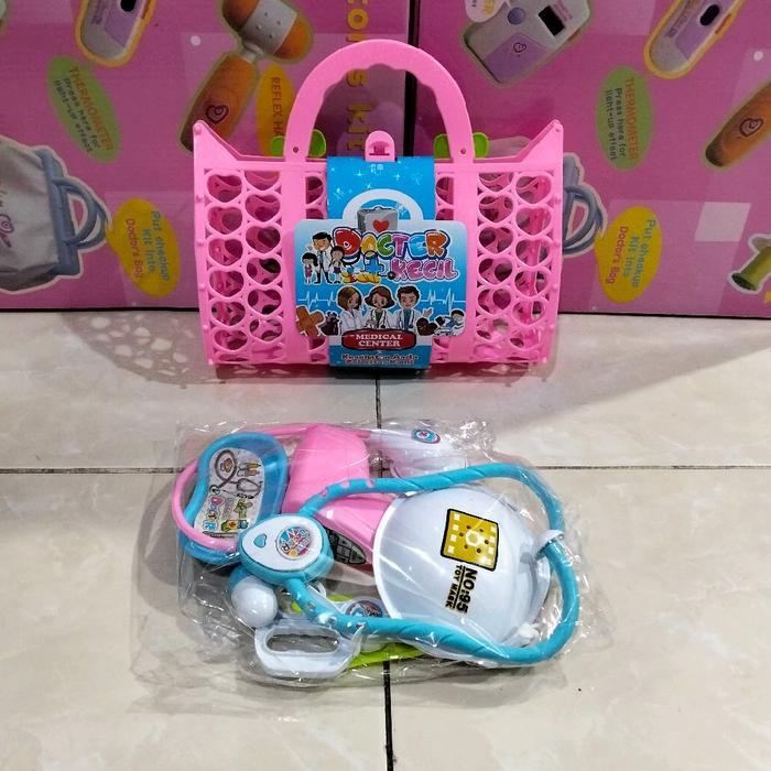 Mainan keranjang dokter set MS 01