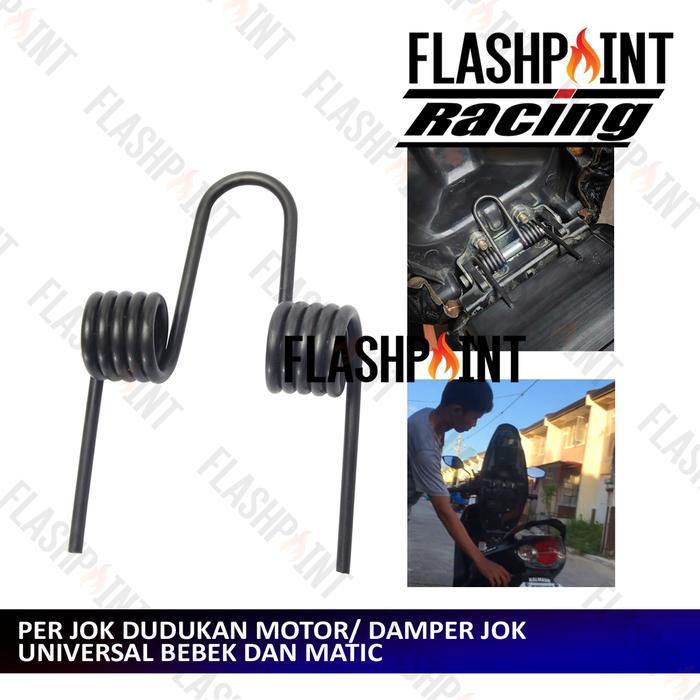 (BISA COD) PER JOK MOTOR DUDUKAN PER JOK KAWAT PER JOG DAMPER JOK BEBEK SUPRA KHARISMA MIO VARIO