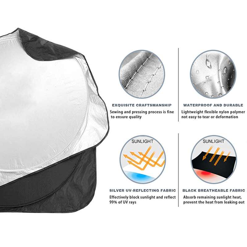 Car Windshield Sun Shade Visor UV Protection Shield For Volvo XC90 V90 V60 XC60 V40 S80 S60 S90 C40