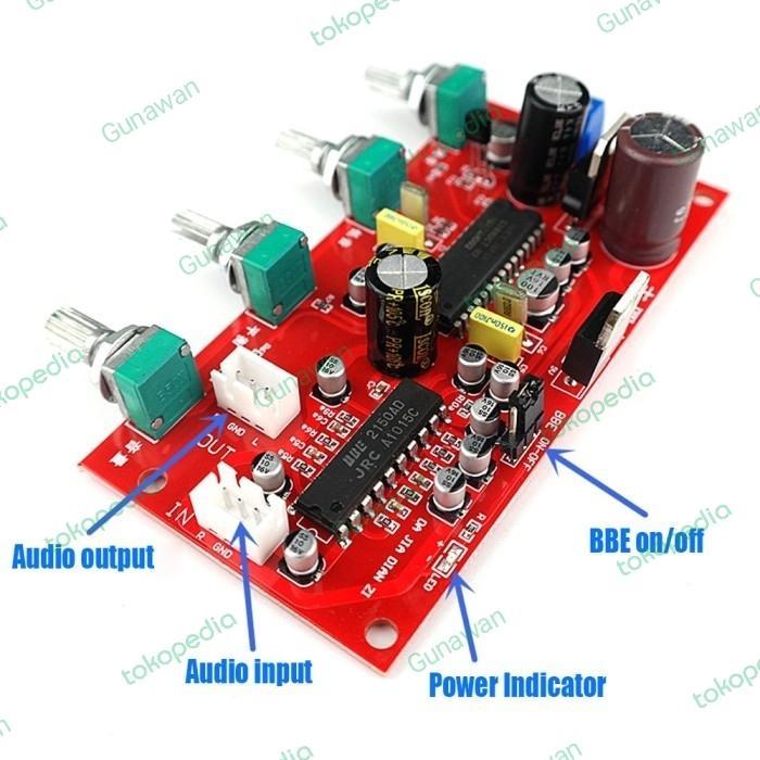 Upc1892 Hifi Stereo Tone Control Jrc2150 Bbe Preamp Terlaris